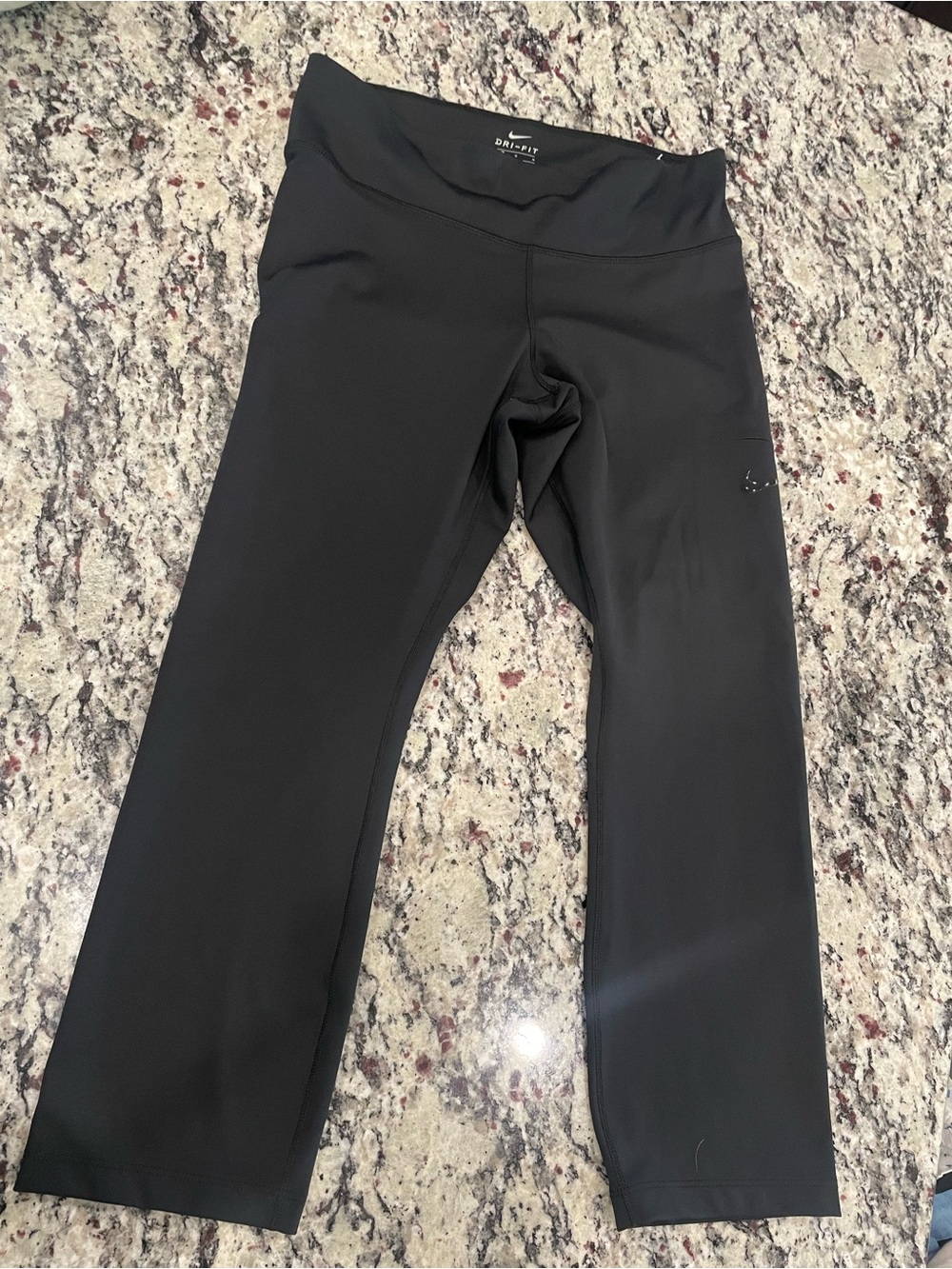 Nike Kids Black Wide-Leg Dri-FIT Leggings